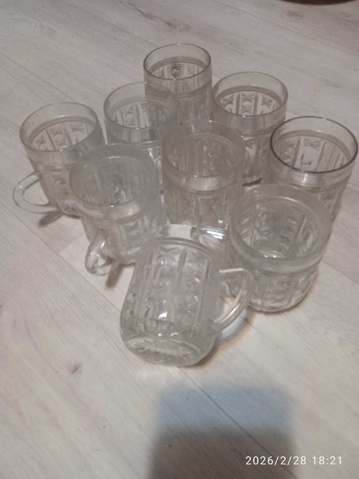 Хрустальные кружки обмен