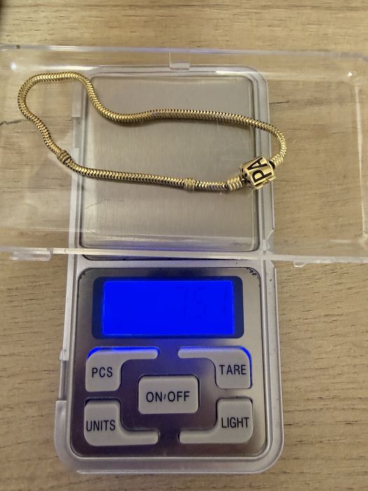 Brațara Aur 14k, stil Pandora