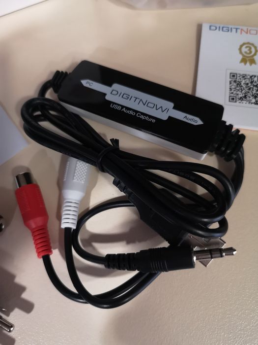 Ново DigitNow USB Audio Capture-Records Audio to Digital MP3 Converter