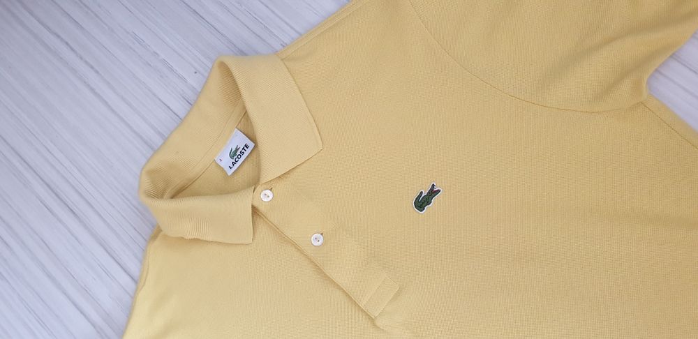Lacoste Pique Cotton Classic Fit / 4 - M НОВО! ОРИГИНАЛ! Мъжка Тениска