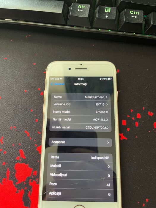 Iphone 8 in stare buna