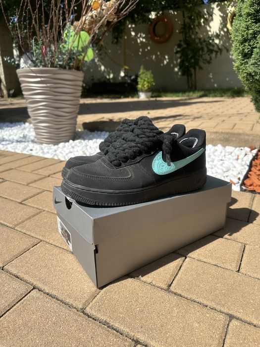 Air Force 1 with rope leces