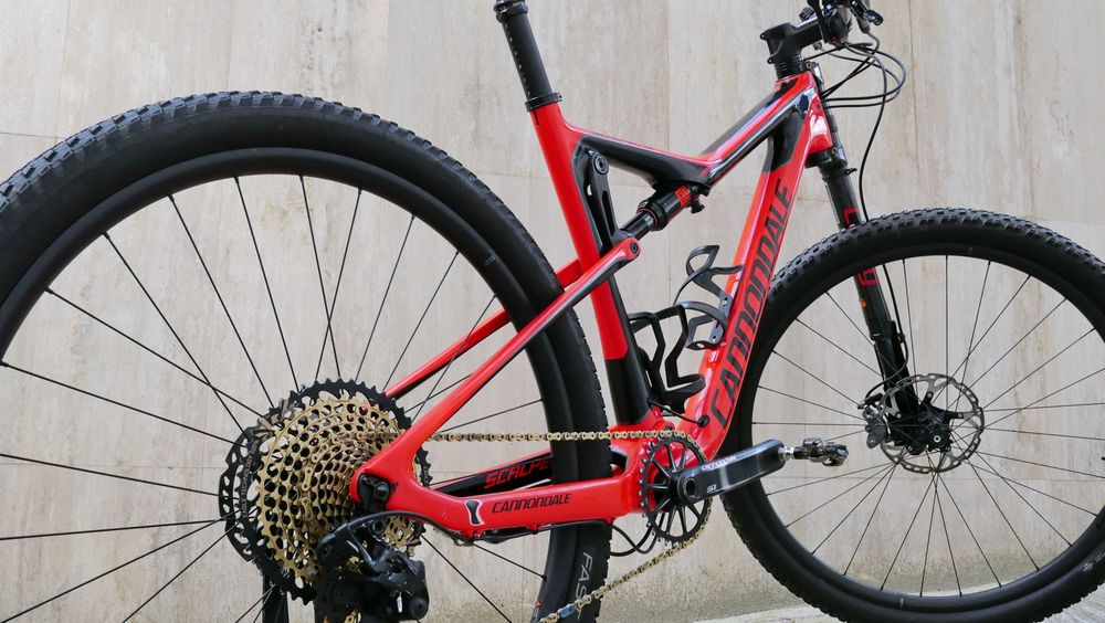 Cannondale Scalpel-Si Carbon 1 Hi-MOD, 29 цола, 11.5 кг, Lefty 2.0 Carbon, 100 мм. ход, SRAM XX1 1x12