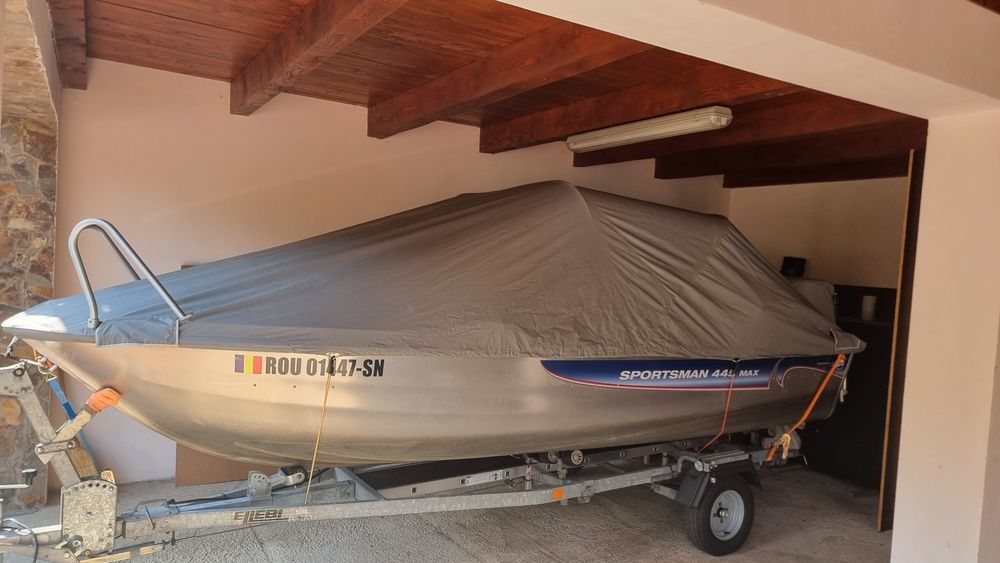 Barca aluminiu Linder sportsman 445 max