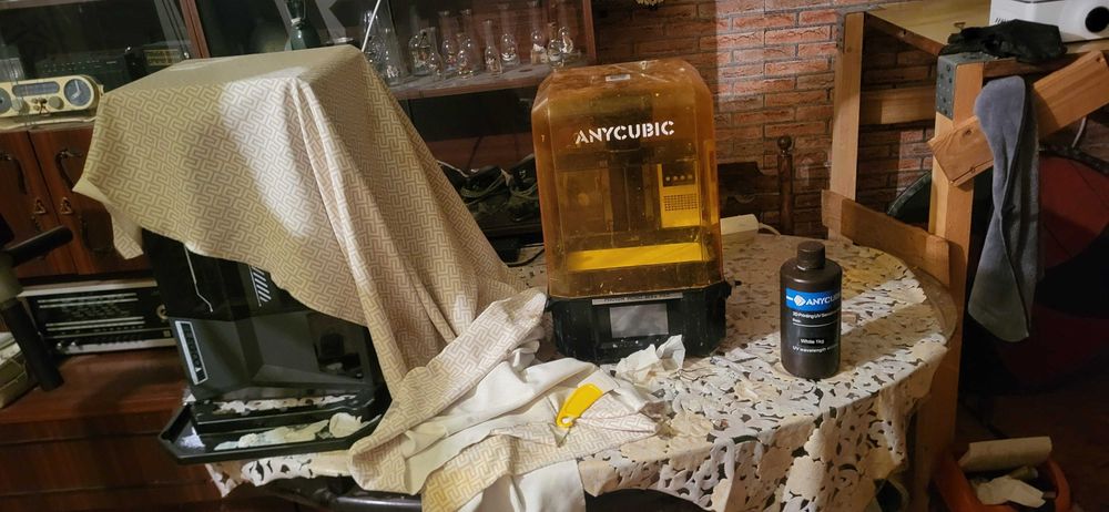 M5S PRO 3d resin printer SLA. Смолен принтер