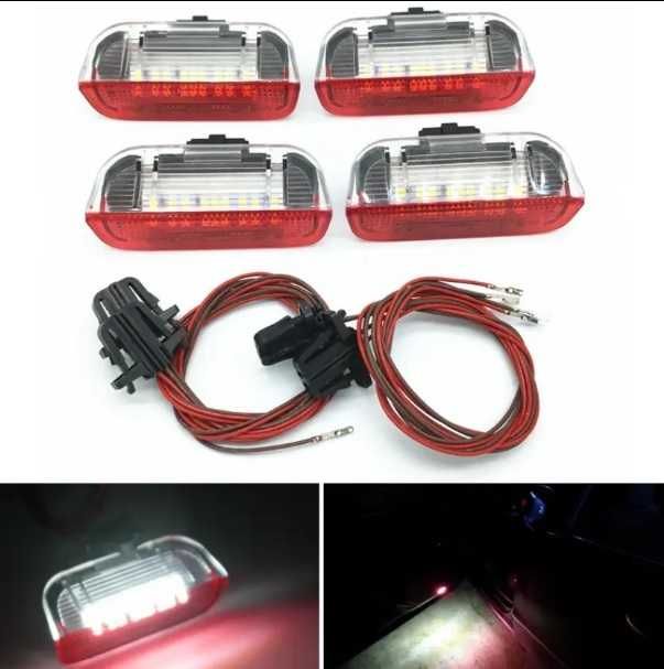 Set 4 Lămpi LED Uși Volkswagen Golf Passat Arteon Touareg Tiguan