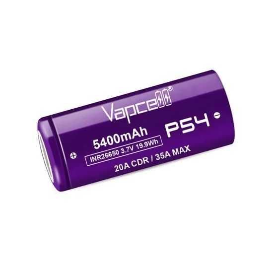 Baterie Vapcell 26650 P54 de 5400mAh 20A