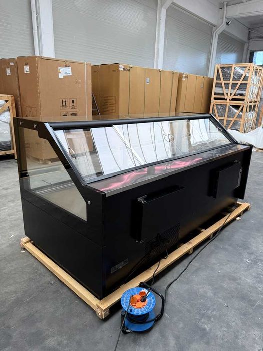 Vitrina Friogorifica Orizontala Modena Lite 200cm / FULL INOX/ NOU