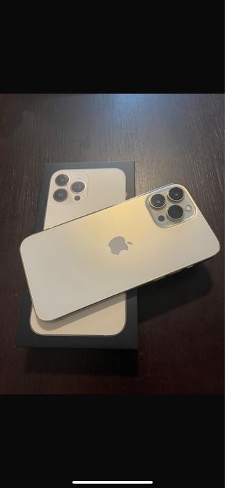 I phone 13 pro max gold 256GB