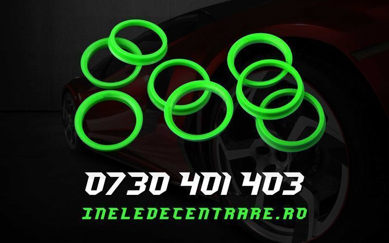 INELE CENTRARE/GHIDAJ/GHIDARE jante 64.0 - 57.1 mm si alte dimensiuni