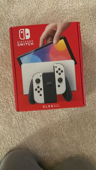 Nintendo Switch Oled Alb