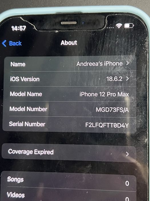 iPhone 12 Pro Max, 128GB, midnight black