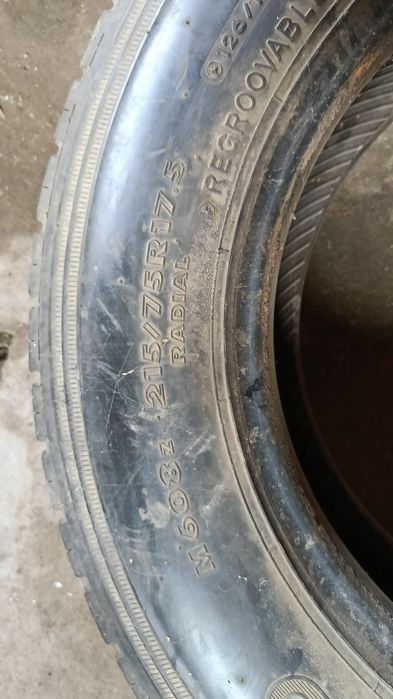 Продам шину 215/75/17.5