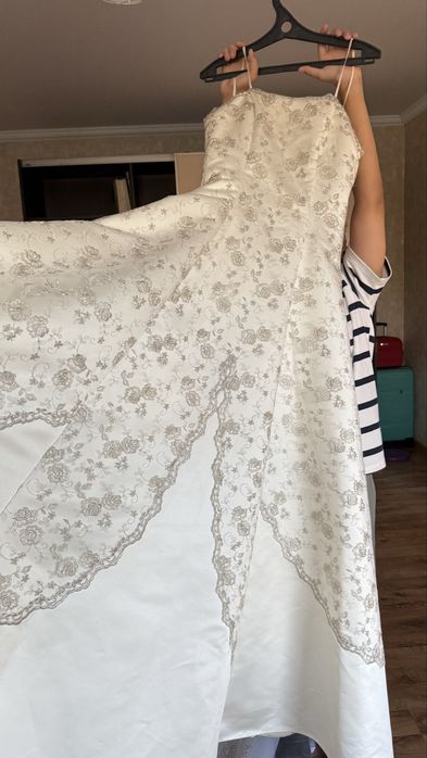 Винтажное свадебное платье