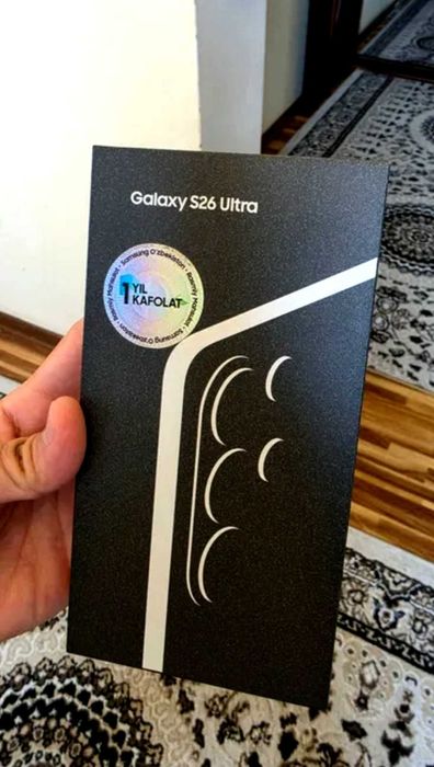 S26 Ultra 256gb Dark Black + box + cable