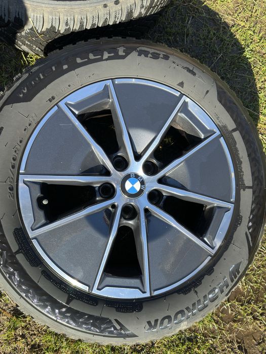 Jante BMW, R16 echipate cu cauciucuri de Iarna+senzoeri de presiune