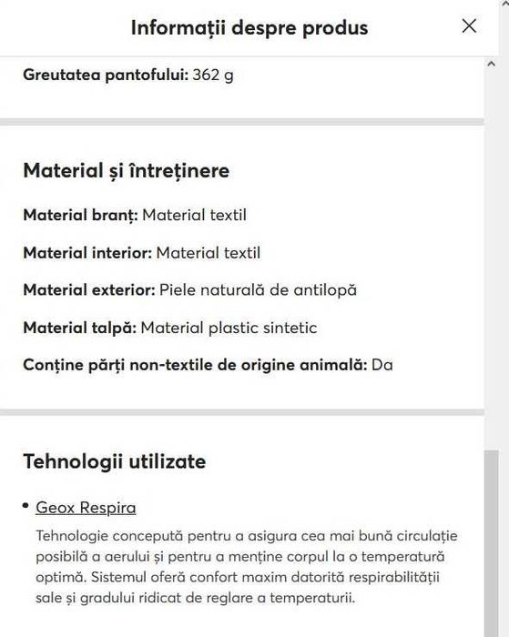 Ghete barbati Geox Albastru, piele naturala, noi-noute, nepurtate