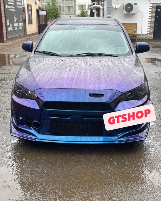 Продаю бампер на митсубиси лансер 10 тюнинг обвес gt400