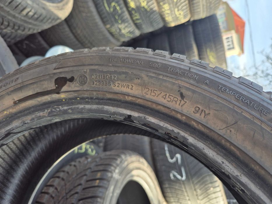 2 Anvelope VARA IARNA 4 Sezoane - 215/45/17 - HANKOOK APP NOI DOT 2024