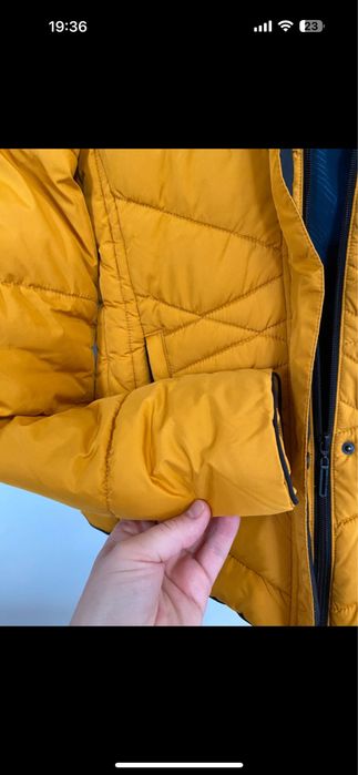 Geacă matlasată galben muștat Lee Cooper