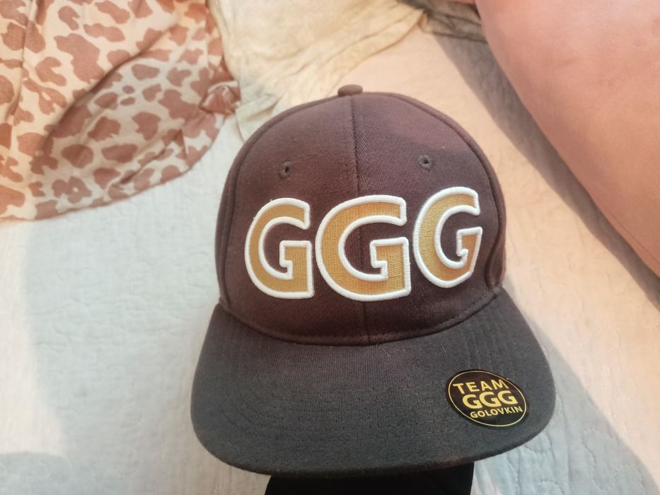 Бейсболка GGG, Dark gray/Gold