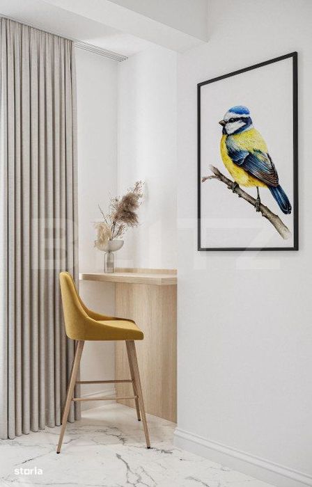 Apartament 2 camere, 53 mp, terasa 22 mp, garaj, zona Vivo