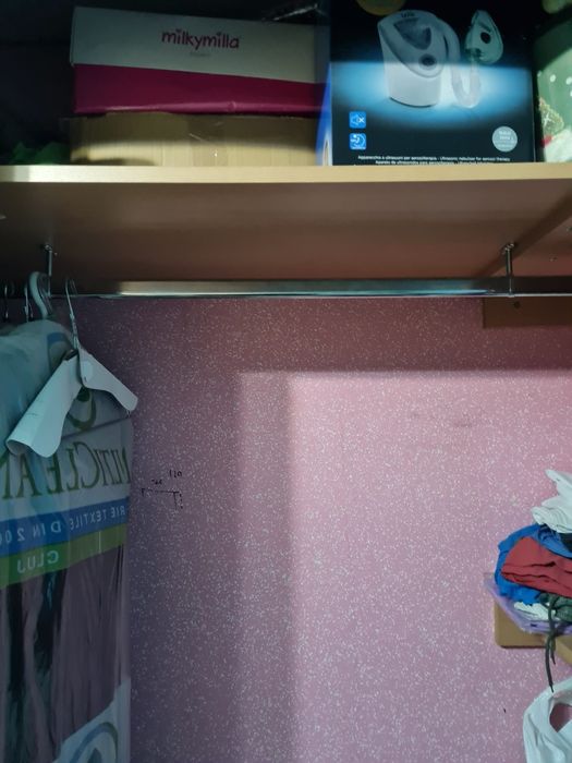 Dulap depozitare dormitor incastrat cu usi culisante