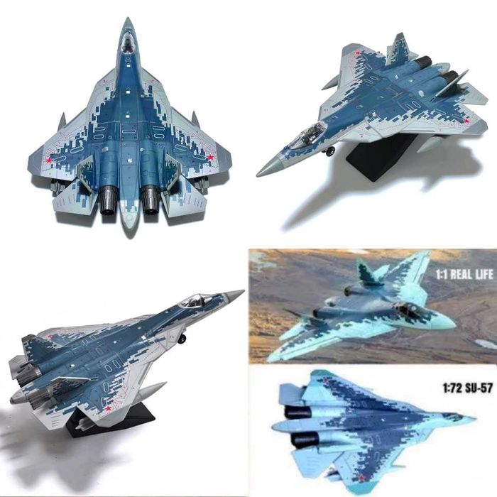 Macheta Avion Su 57 / Su 35 scara 1:72 / 1:100 / 27cm/22cm