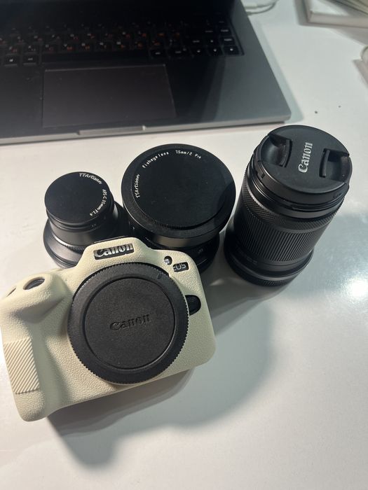 Canon EOS R50 + 3 объектива