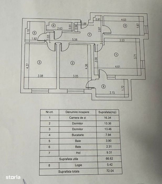 Apartament 3 Camere | Mobilat/Utilat | Oportunitate