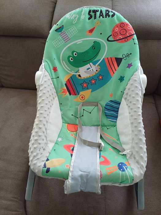 Chipolino шезлонг -люлка Baby Spa зелен