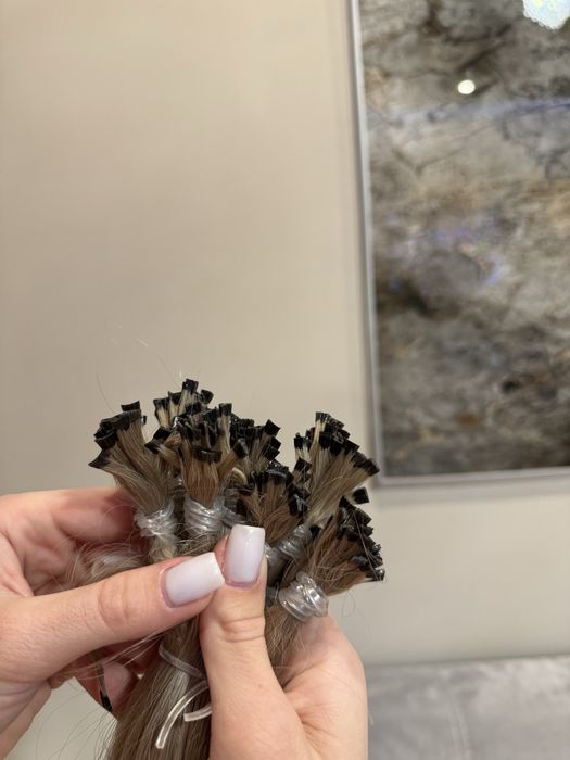 Славянска коса/ екстеншъни / кератинови кичури