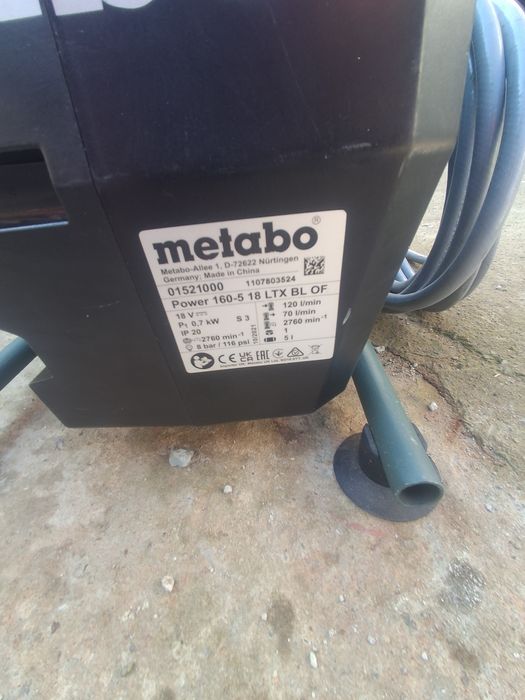 Compresor metabo power 160-5 LTX BL OF .