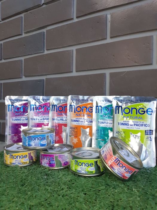 Влажный корм для кошек Монже Monge