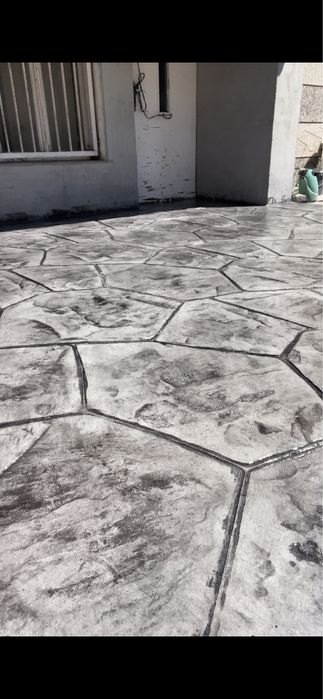 Шлайфан бетон щампован бетон