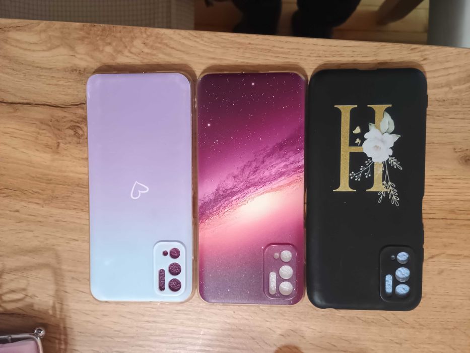 Протектори за Redmi note 10 5G - 3 броя, запазени.