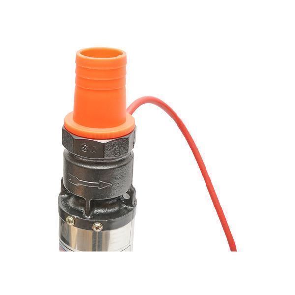 Потопяема водна помпа за слънчев панел 24v/300w 8a дебит 4m3/h, d80 мм