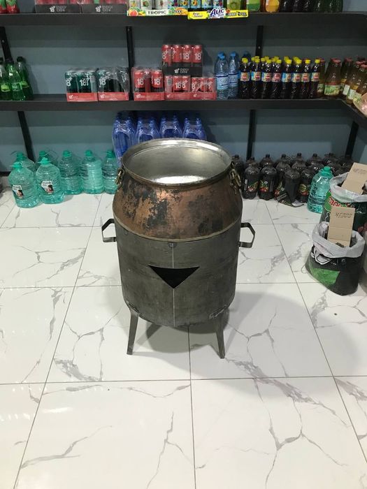 Mis qazon kazan qozon 8 kilo osh ketadi