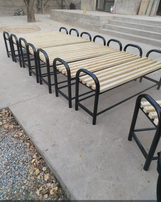 Скамейки урны баки