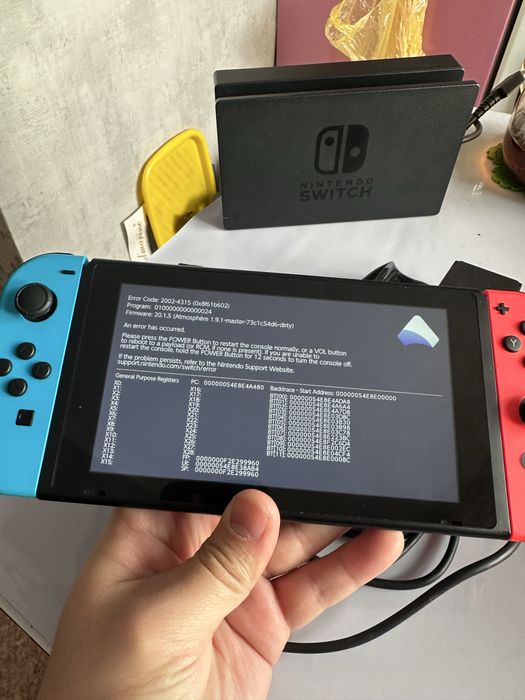 Прошитый Nintendo Switch