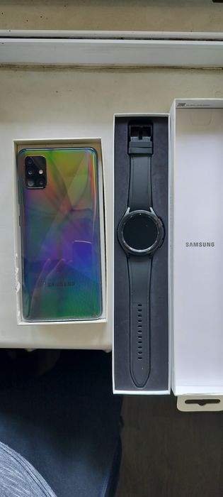 Продам смартфон galaxy a51 и часы galaxy watch 4 series