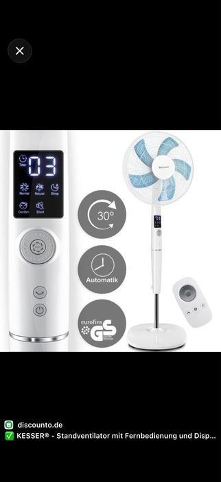 Ventilator  Klarstein Whisperwind FP15