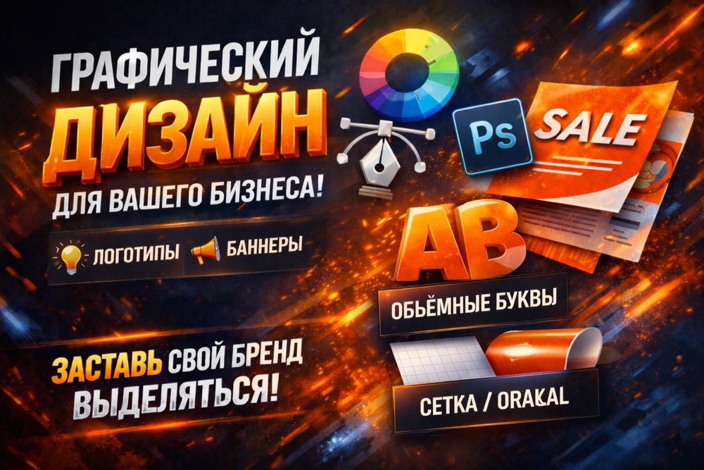 Услуги графического дизайнера