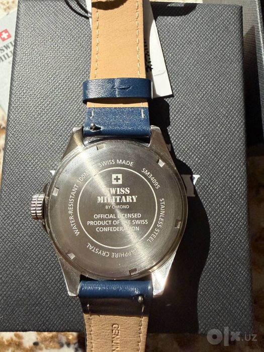 Швейцарские часы Swiss Military by Chrono Quartz GMT.