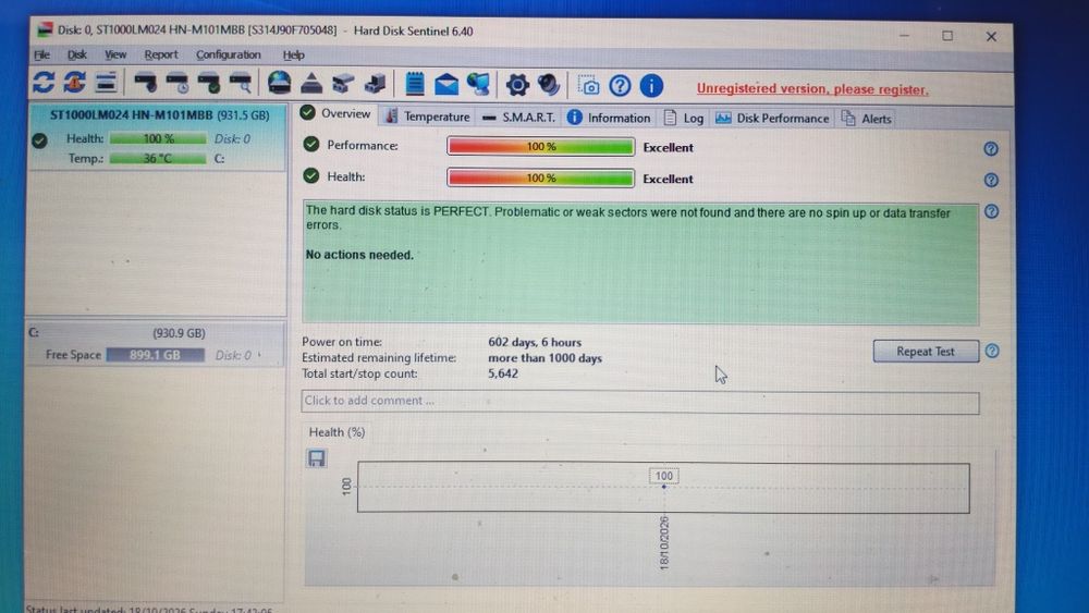 Hard Disk Laptop Seagate  1TB SATA 2.5"