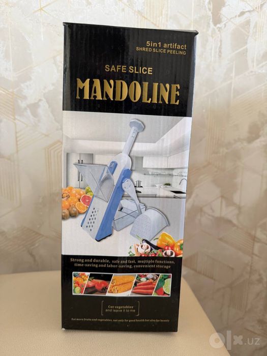 Безопасная мульцифункционарная овощерезка Safe Slice Mandoline 5 в 1