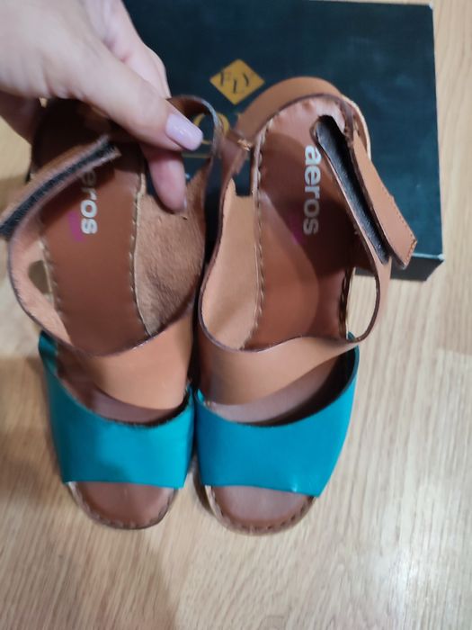 Босоножки натуральная кожа