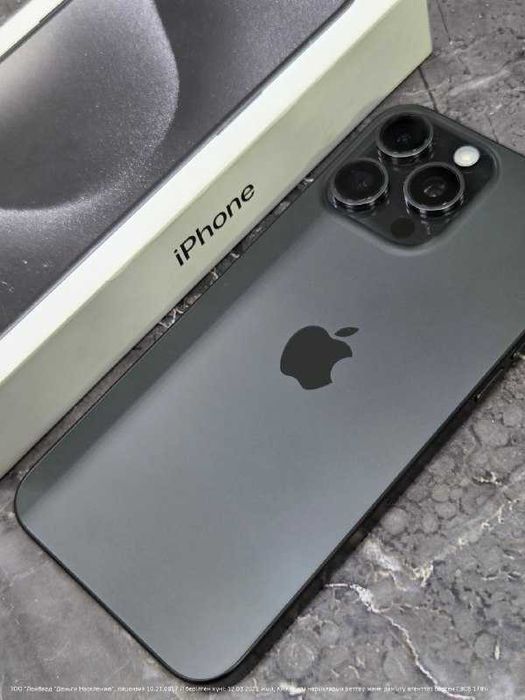 Apple iPhone 15 Pro Max ( Астана Женис 24)