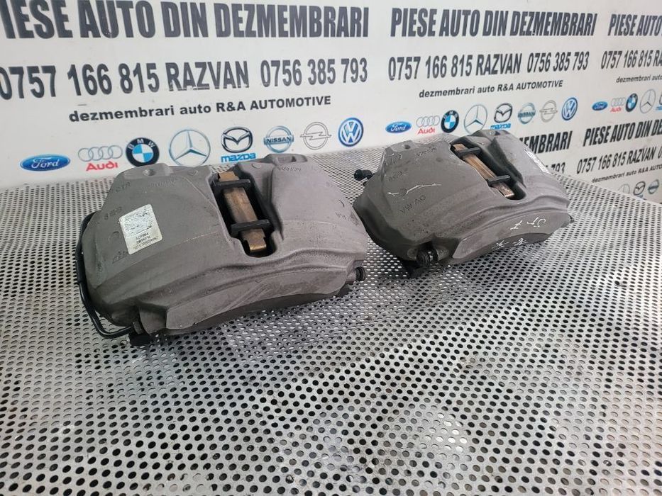 Etrieri Etrier Fata 4 Pistonase Audi A6 S6 A7 S7 4K C8 Allroad 3.0 Tdi Quattro Dupa 2018 Aproape Noi