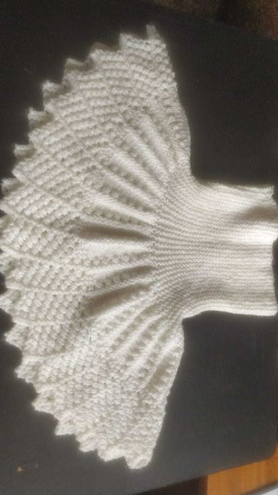 Ажурная манишка шарф для девочки